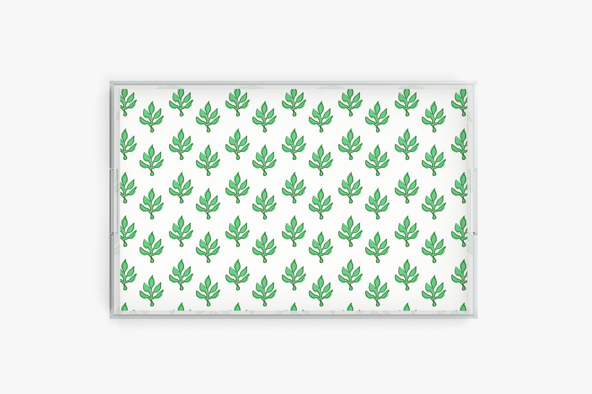 Flora Acrylic Tray (Various Colors and Sizes)