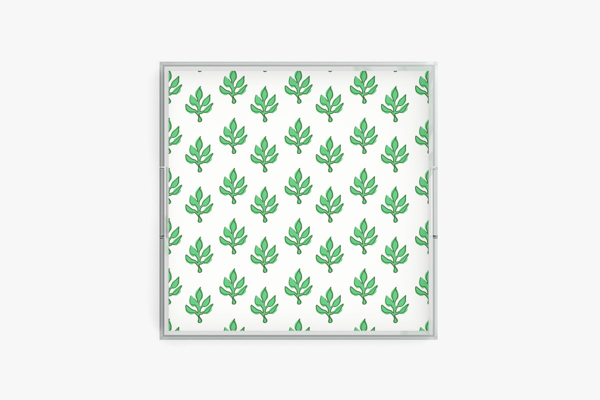 Flora Acrylic Tray (Various Colors and Sizes)