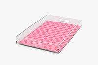 Flora Acrylic Tray (Various Colors and Sizes)