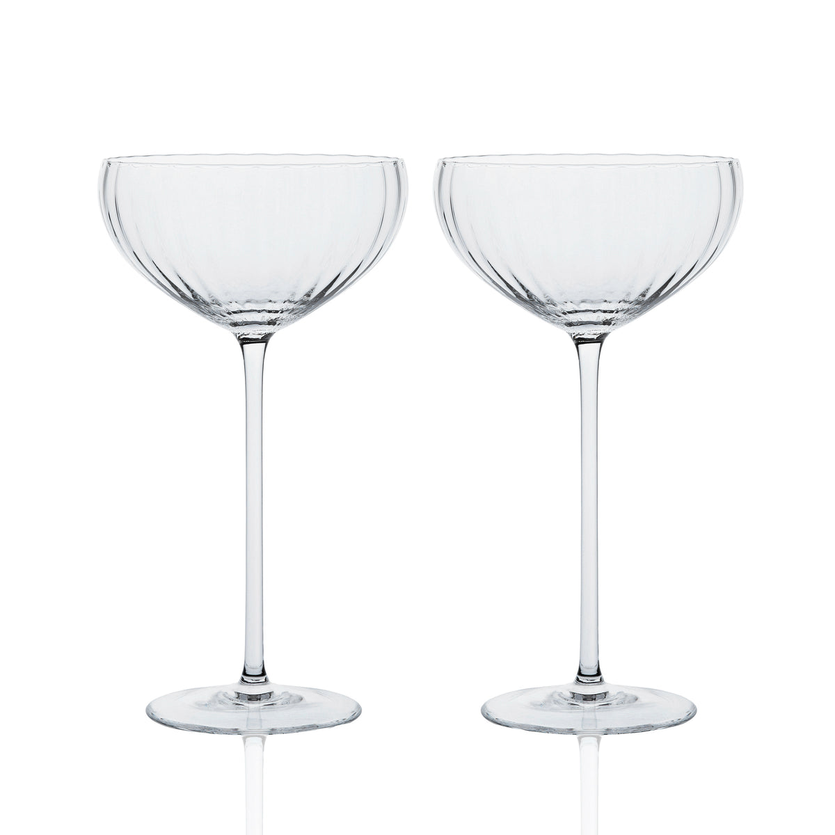 Quinn Coupe Glasses, Set of 2