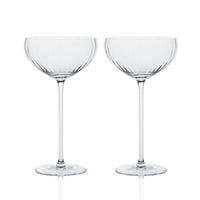 Quinn Coupe Glasses, Set of 2