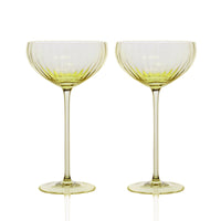 Quinn Coupe Glasses, Set of 2