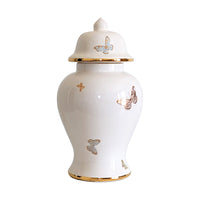 Gilded Butterflies Ginger Jars (Various Sizes)