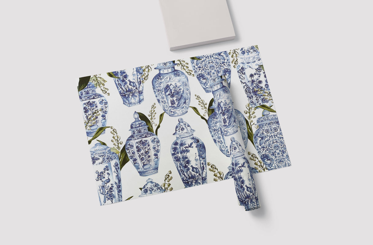 Ginger Jar Paper Placemat
