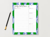 Ginger Jar Daily Planner - Green