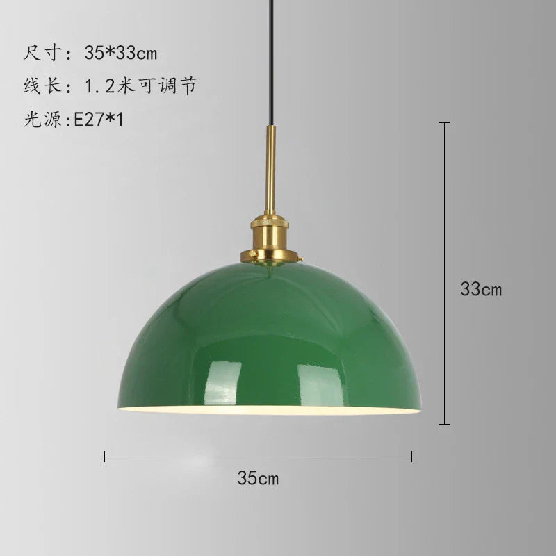 Sophie's American Vintage Green Pendant