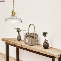 Nordic Glass and Gold Pendant Light (3 Styles)