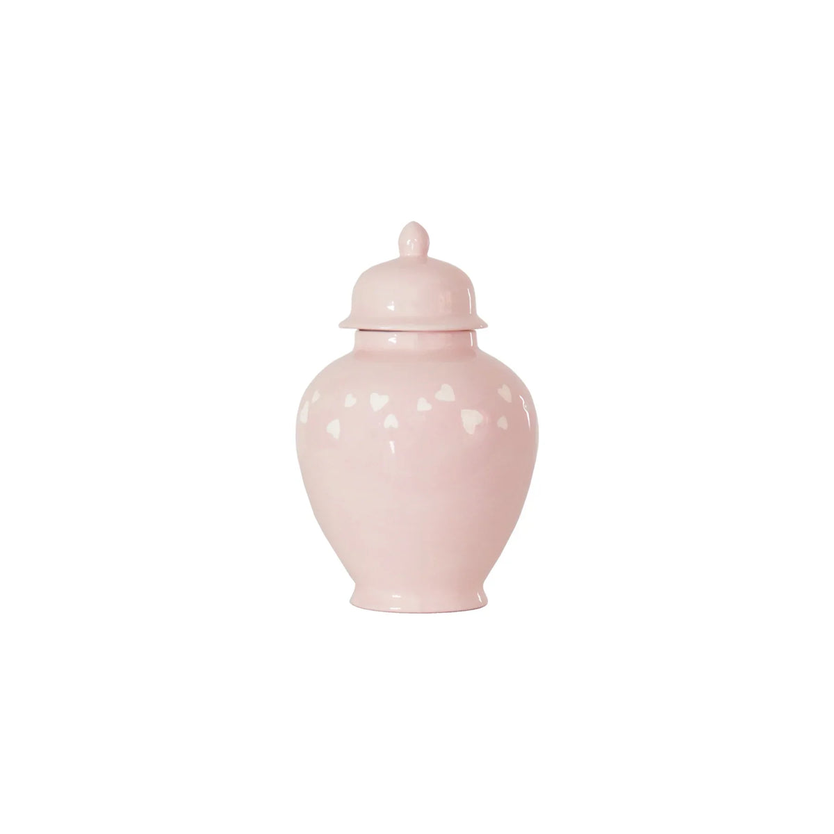 "Love is in the Air" Ginger Jars in Cherry Blossom Pink (Various Sizes)
