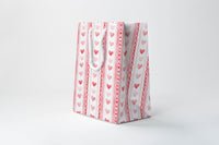 Hearts & Stripes Gift Bag