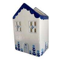 Tulip Fever Scalloped House Vase/Container (3 Colors)