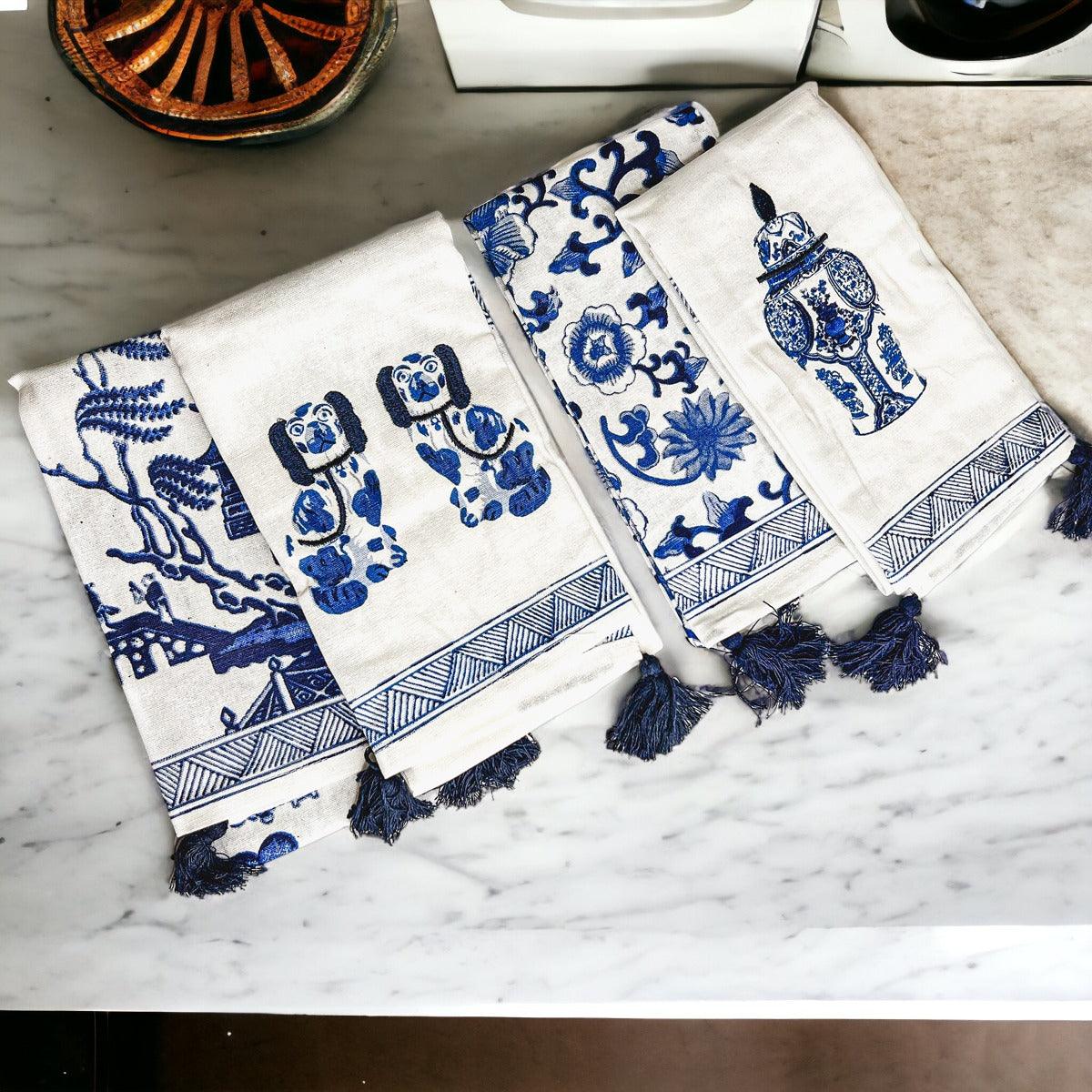Chinoiserie Tea Towels (Various Styles)