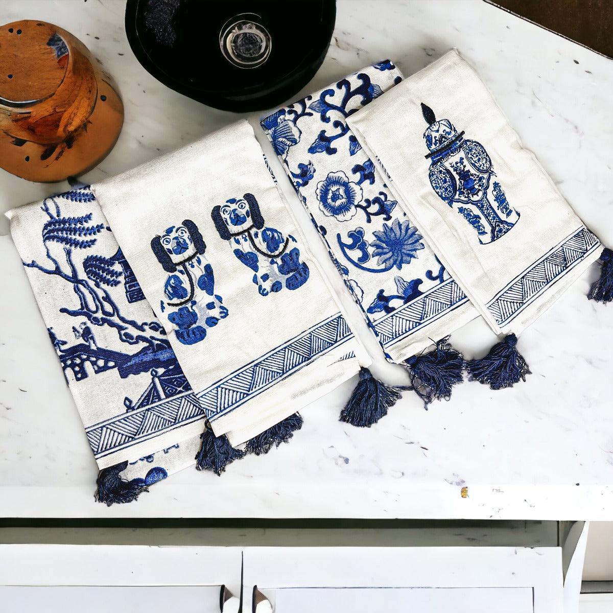 Chinoiserie Tea Towels (Various Styles)
