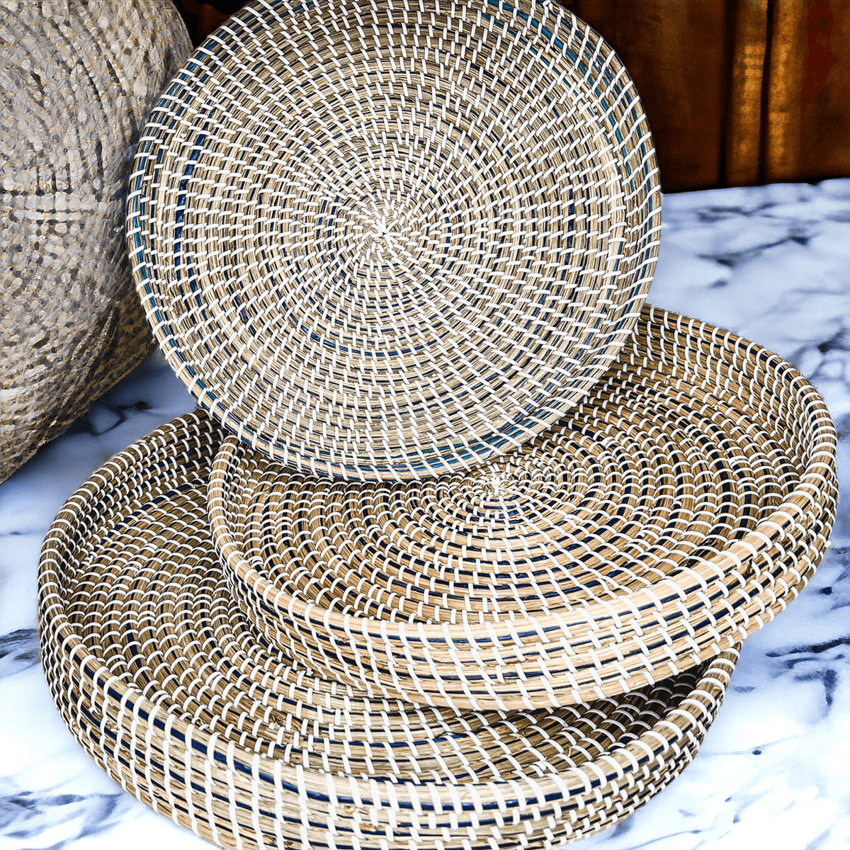 Handwoven Seagrass Trays - 6 Sizes
