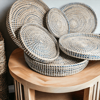 Handwoven Seagrass Trays - 6 Sizes