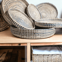 Handwoven Seagrass Trays - 6 Sizes