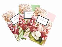 Floral Notebooks (Various Colors)
