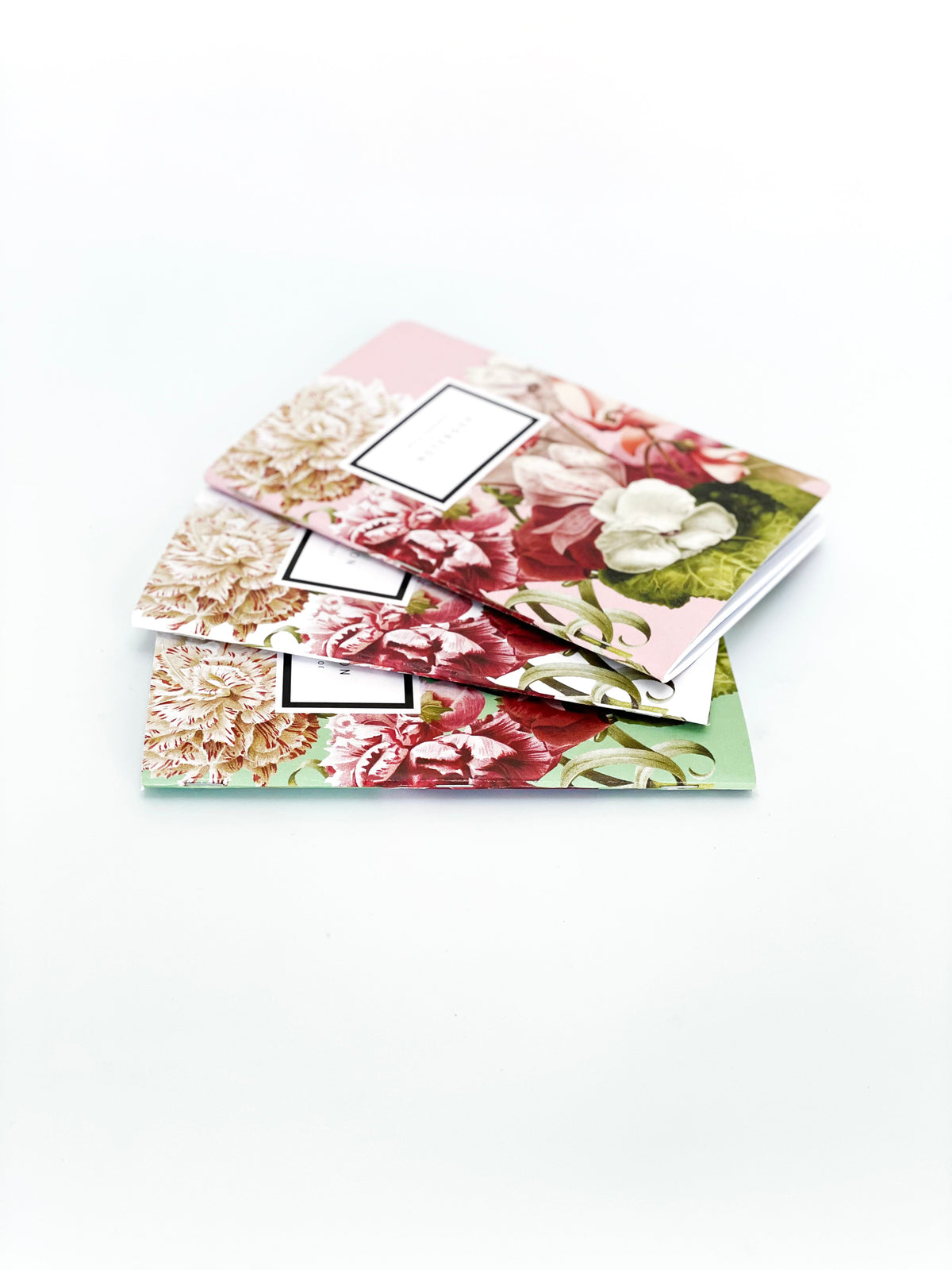 Floral Notebooks (Various Colors)