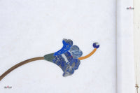 Precious Botanical Inlay Marble Panel