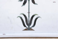 Marble Gemstone Inlay Campanula Wall Panel
