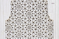 Taj Carved Marble Jali Door Panel