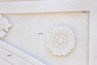 Taj Carved Marble Jali Door Panel