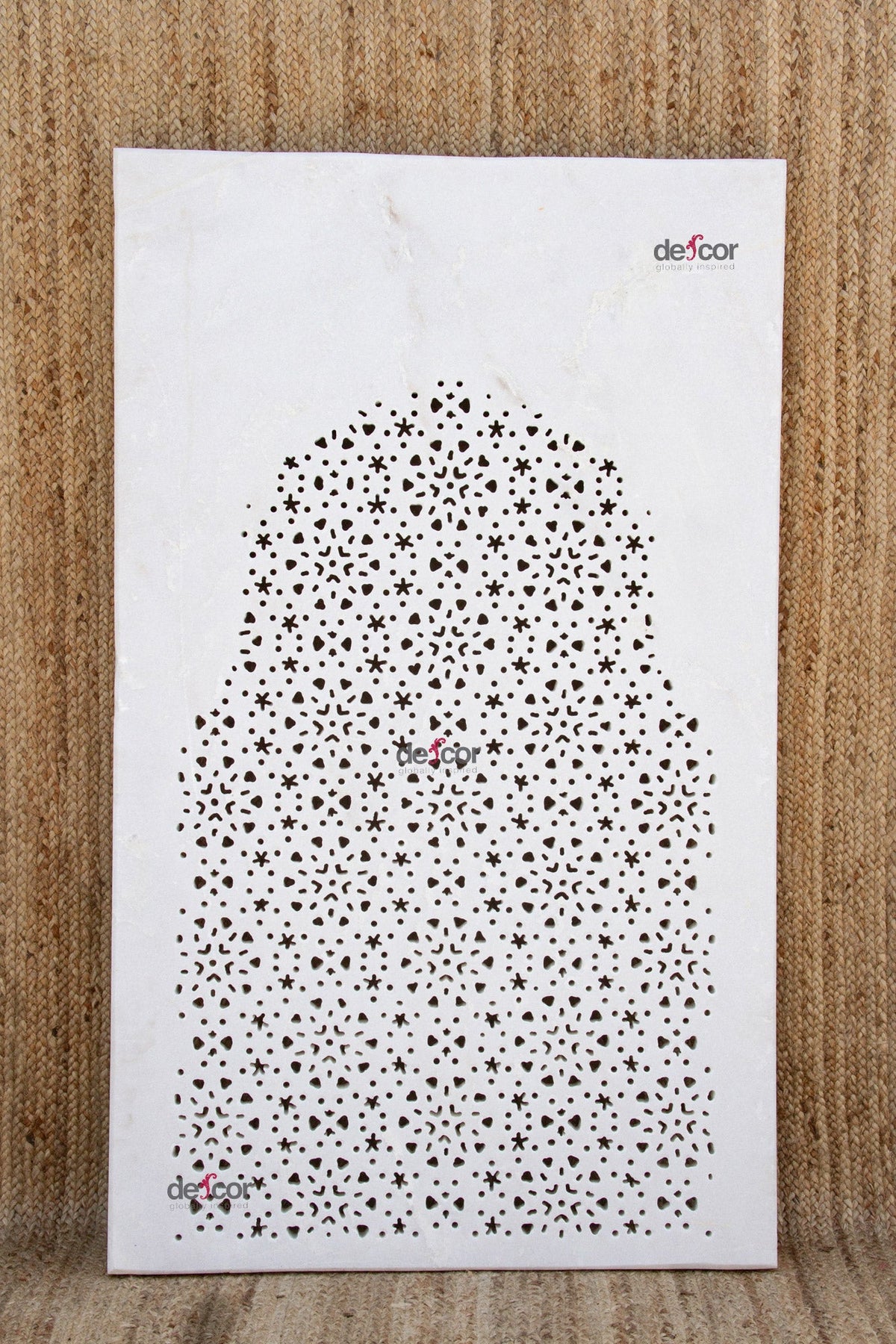 Taj Carved Marble Jali Door Panel
