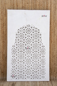 Taj Carved Marble Jali Door Panel