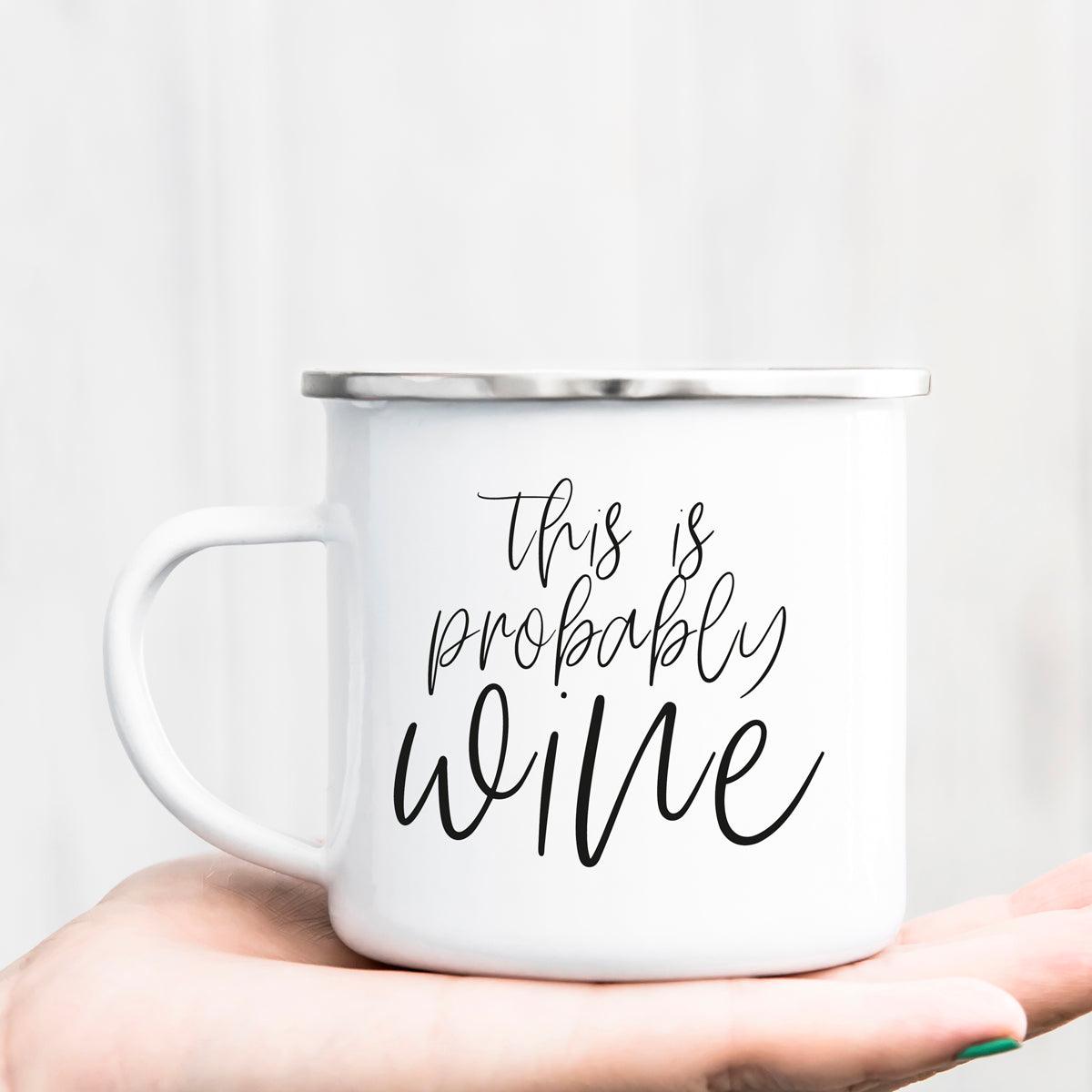 Metal Campfire Mugs 18oz (Various Quotes)