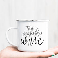 Metal Campfire Mugs 18oz (Various Quotes)