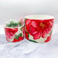 Rose Marie Floral Cachepots