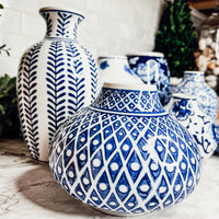 Samira Blue Vases (Various Styles and Prints)