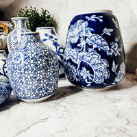 Samira Blue Vases (Various Styles and Prints)