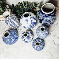 Samira Blue Vases (Various Styles and Prints)