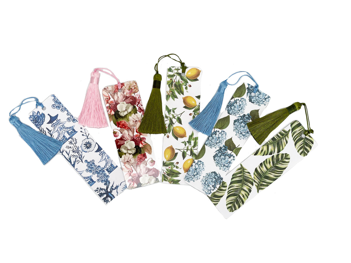 Blue Hydrangea Bookmark