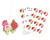Floral Sticker Sheets