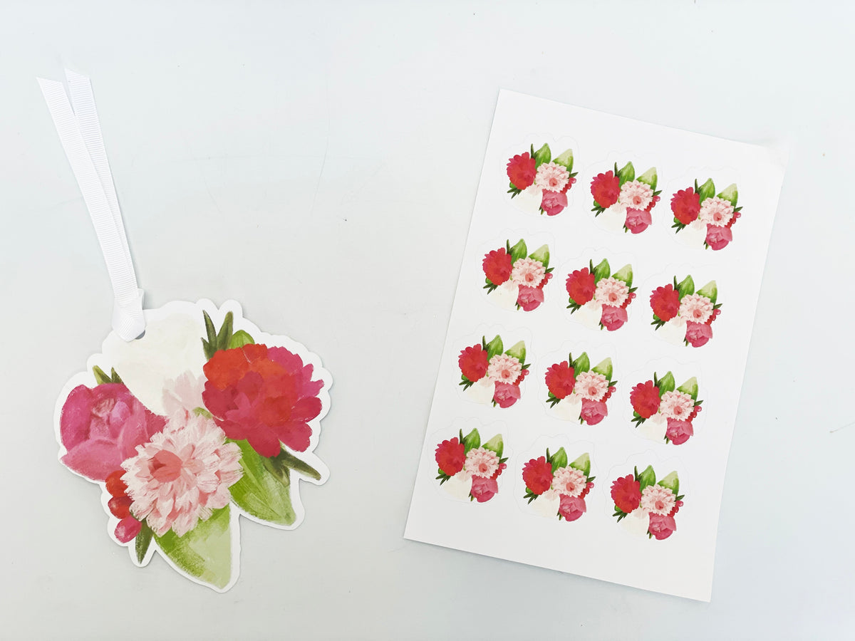 Floral Sticker Sheets