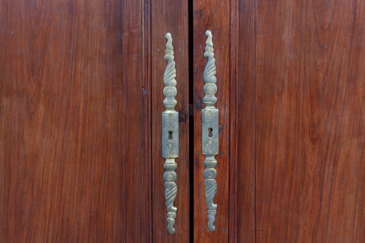 Fine French Colonial Rosewood Armoire