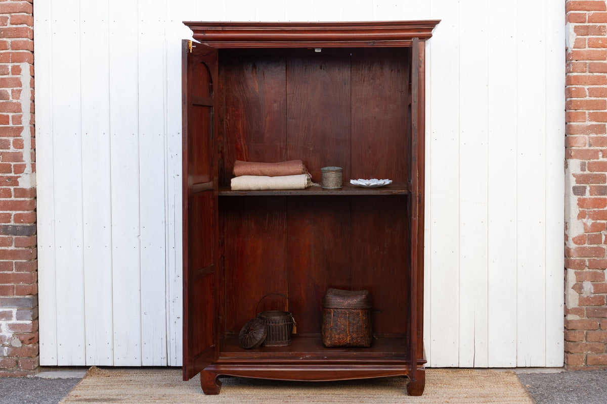 Fine French Colonial Rosewood Armoire