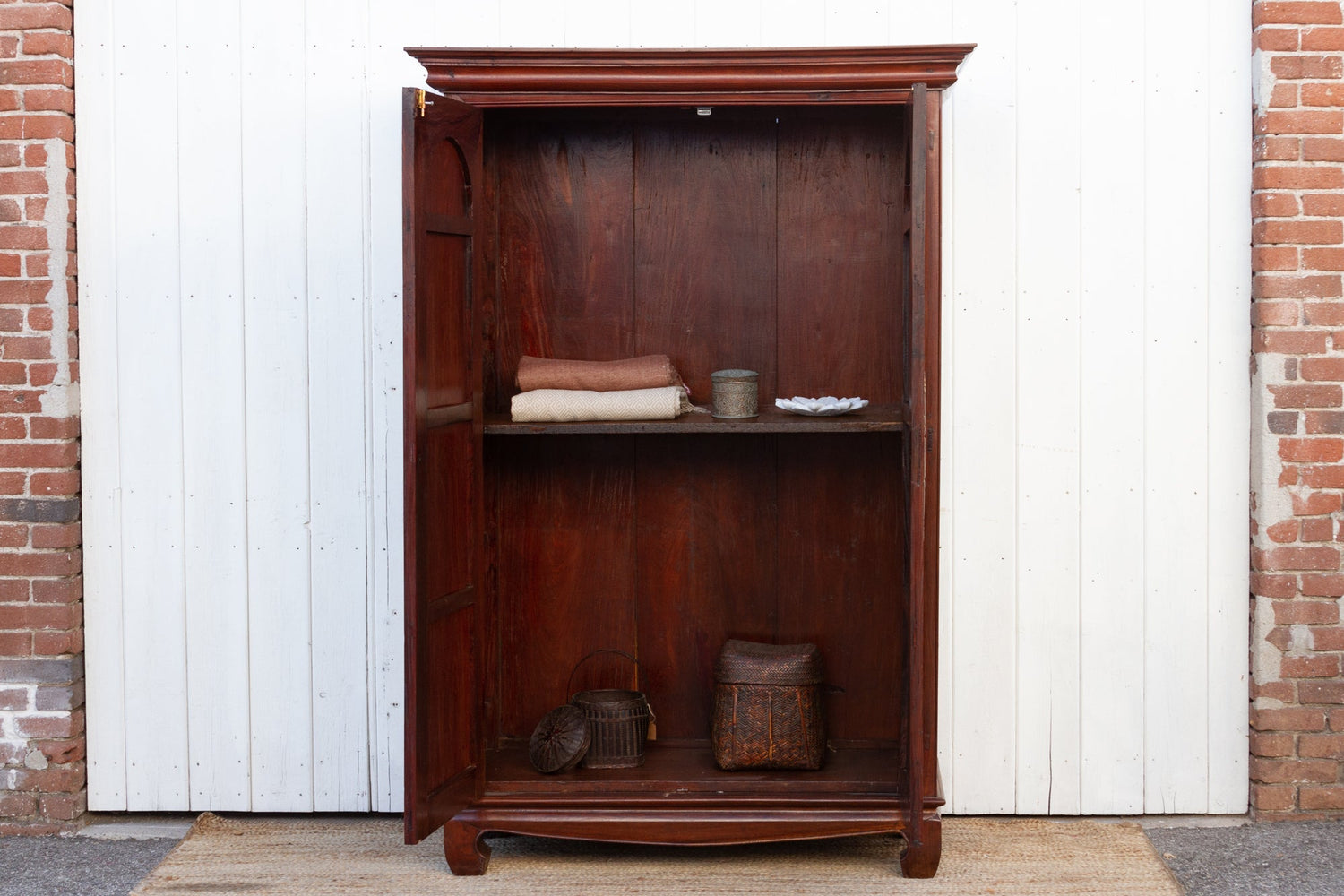 Fine French Colonial Rosewood Armoire