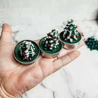 Mini Tree 3pk Candles
