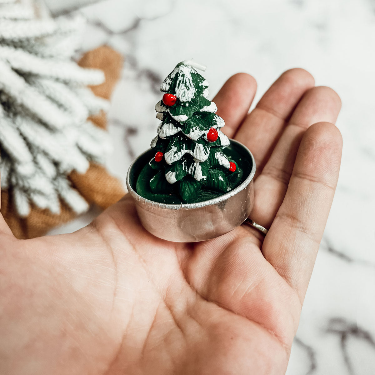 Mini Tree 3pk Candles