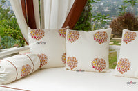 Royal Marigold Block Print Canopy Daybed