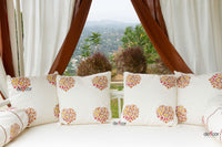 Royal Marigold Block Print Canopy Daybed