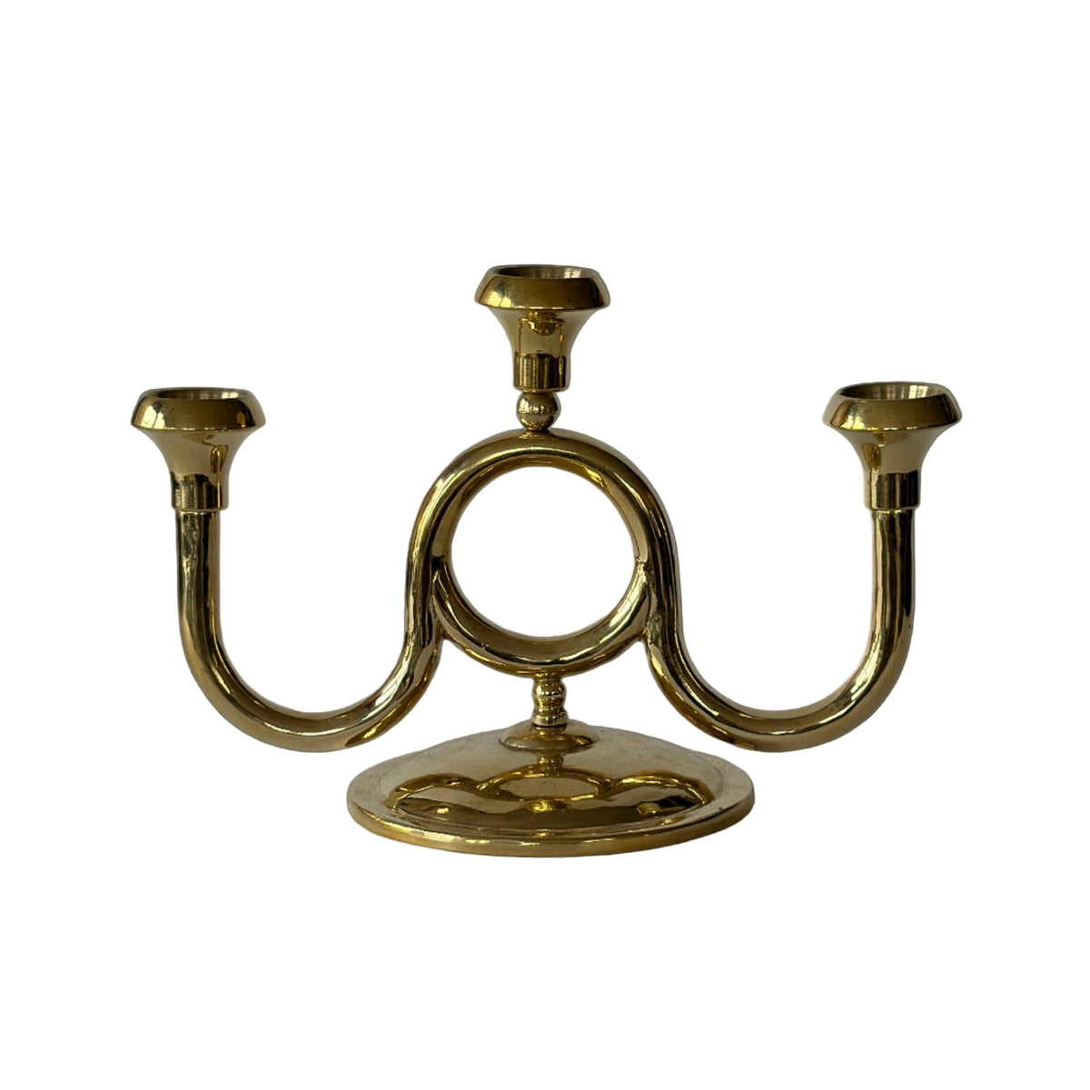 Canton Candelabra in Brass