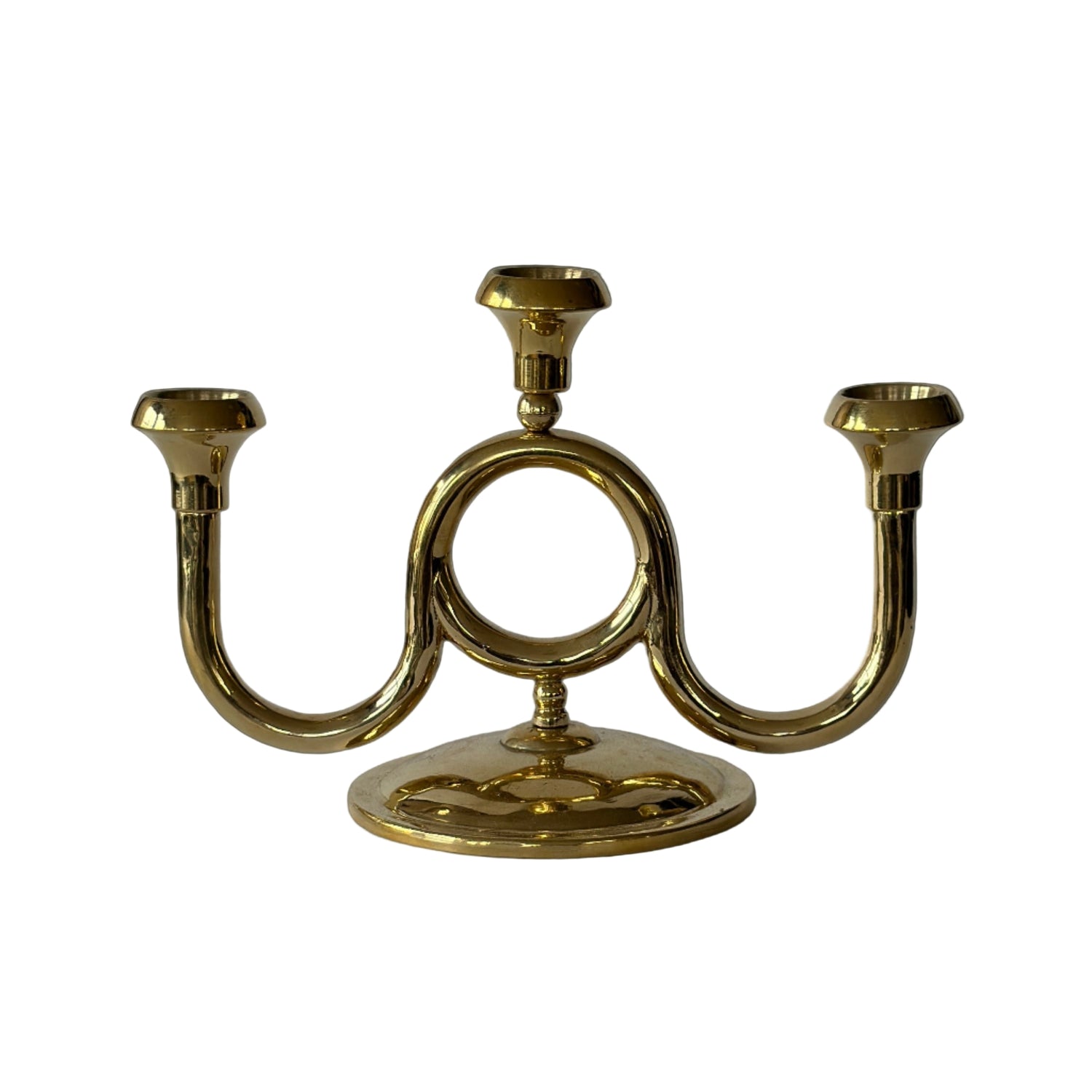 Canton Candelabra in Brass
