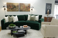 3-Piece Nesting Coffee Table Set in Italian Black Marble