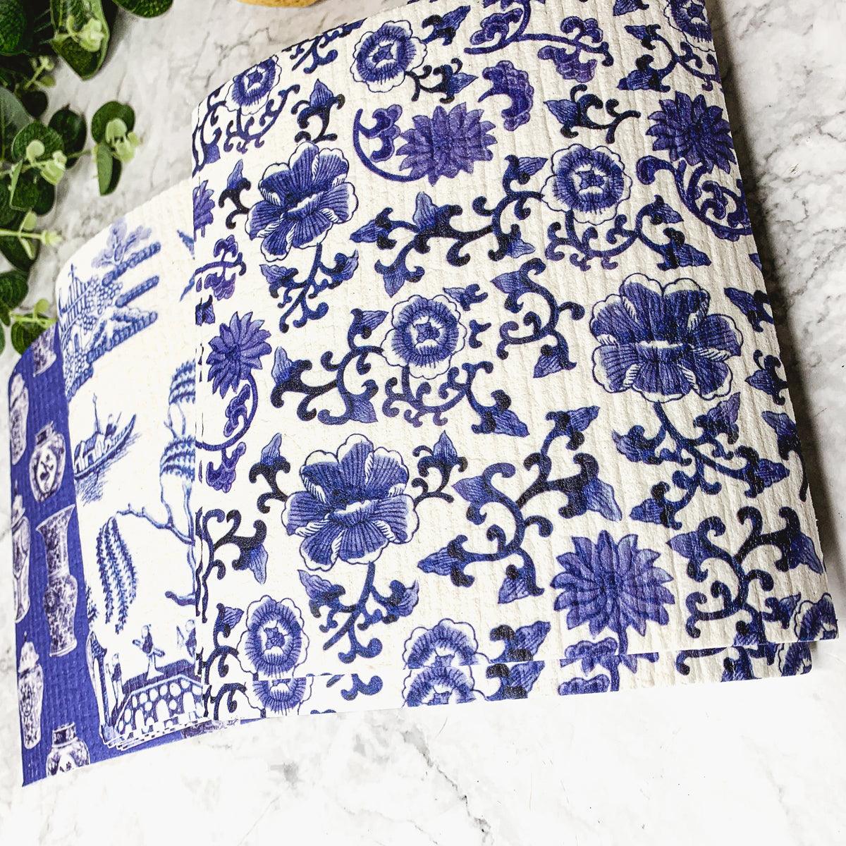 Chinoiserie Multipurpose Kitchen Cloth - Biodegradable (Various Styles)