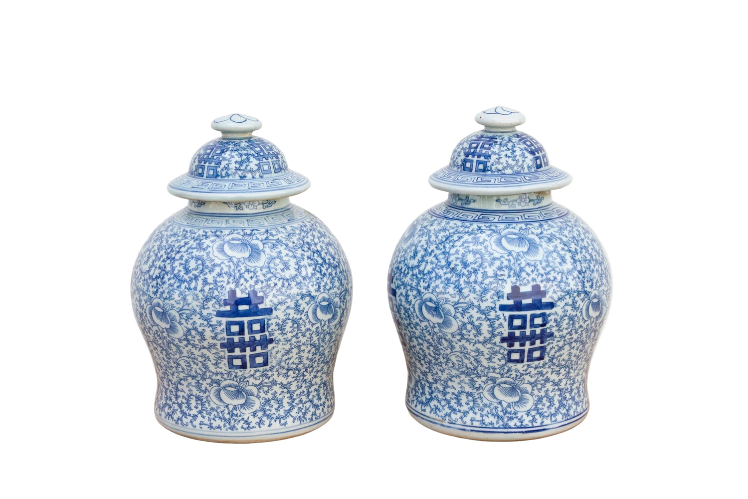 Set of Two Chinese Ginger Jars