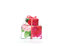 Floral Wrapping Paper as Set w/ Gift Tags or