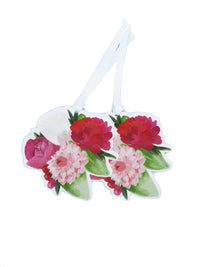 Floral Wrapping Paper as Set w/ Gift Tags or